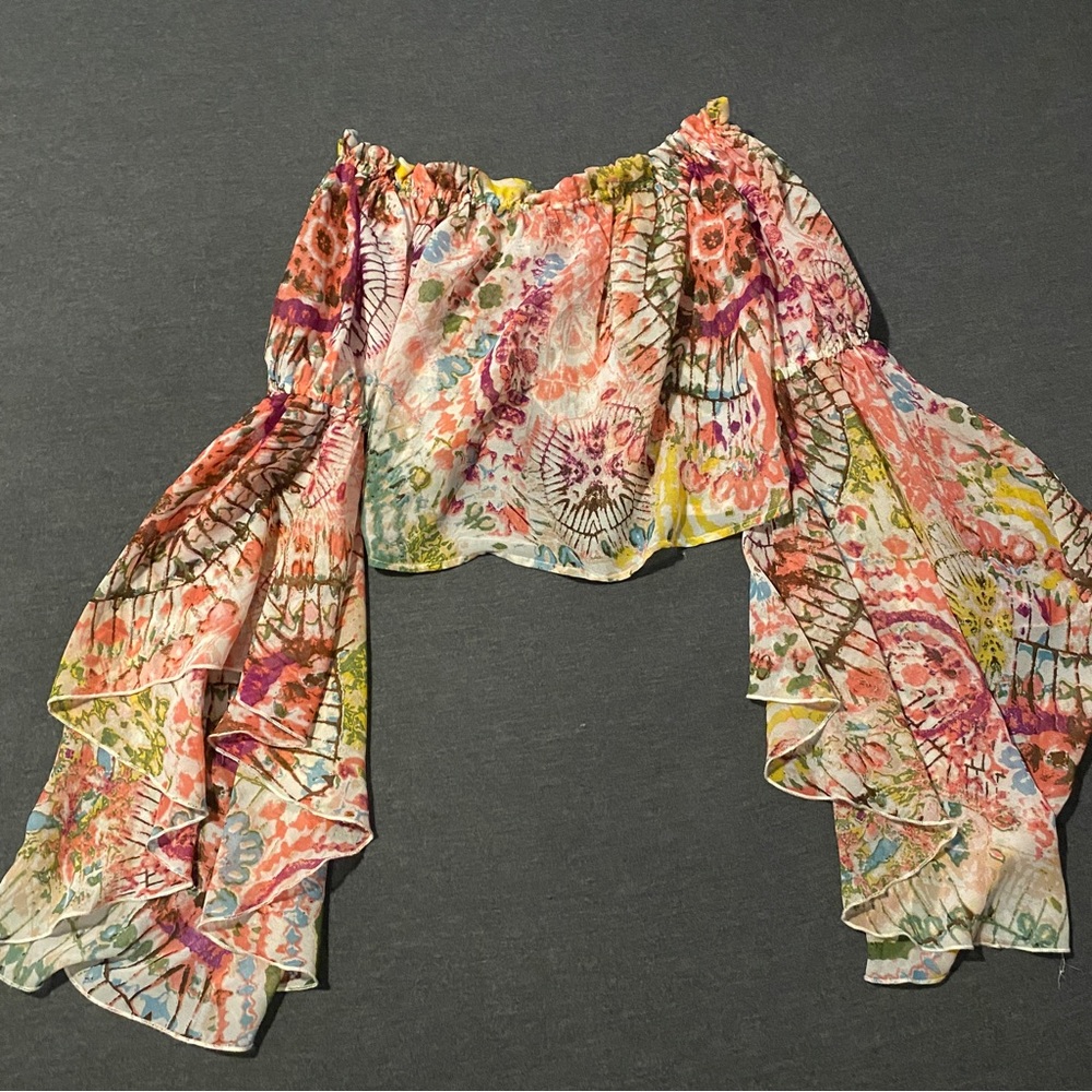 Flowy Sleeve Blouse